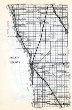 Wilkin County, wolverton, Deephorn, Atherton, Prairieview, Roberts, Mitchell, Manston, Tanberg, Minnesota State Atlas 1954